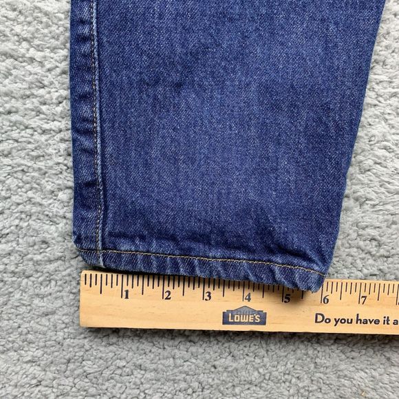Forenza Jeans Womens 12 Vintage Blue High Waisted Mom Tapered Leg Retro USA - Picture 12 of 16